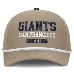 Khaki San Francisco Giants Nike Father's Day Rope Rise Adjustable Hat