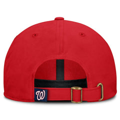 Red Washington Nationals Fanatics Women's Velocity Adjustable Hat