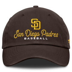 Brown San Diego Padres Fanatics Women's Velocity Adjustable Hat