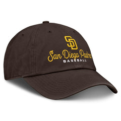 Brown San Diego Padres Fanatics Women's Velocity Adjustable Hat
