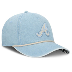 Denim Atlanta Braves Fanatics Women's Roped Adjustable Hat