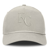 Stone Kansas City Royals Fanatics Undertone A-Frame Adjustable Hat