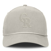 Stone Colorado Rockies Fanatics Undertone A-Frame Adjustable Hat