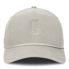 Stone Cleveland Guardians Fanatics Undertone A-Frame Adjustable Hat