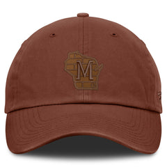 Brown Milwaukee Brewers Fanatics Tinge Adjustable Hat