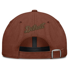 Brown Detroit Tigers Fanatics Tinge Adjustable Hat