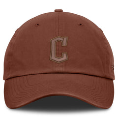 Brown Cleveland Guardians Fanatics Tinge Adjustable Hat