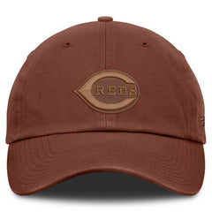 Brown Cincinnati Reds Fanatics Tinge Adjustable Hat