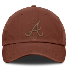 Brown Atlanta Braves Fanatics Tinge Adjustable Hat