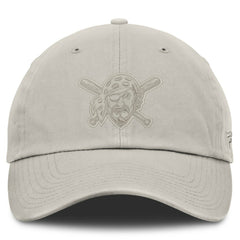 Stone Pittsburgh Pirates Fanatics Tinge Adjustable Hat