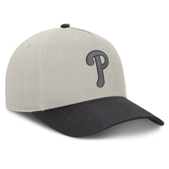 Stone/Graphite Philadelphia Phillies Fanatics Wonder A-Frame Adjustable Hat