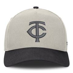 Stone/Graphite Minnesota Twins Fanatics Wonder A-Frame Adjustable Hat