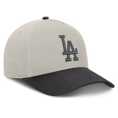 Stone/Graphite Los Angeles Dodgers Fanatics Wonder A-Frame Adjustable Hat