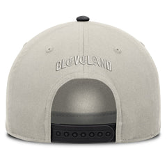 Stone/Graphite Cleveland Guardians Fanatics Wonder A-Frame Adjustable Hat