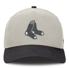 Stone/Graphite Boston Red Sox Fanatics Wonder A-Frame Adjustable Hat