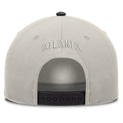 Stone/Graphite Atlanta Braves Fanatics Wonder A-Frame Adjustable Hat