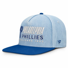 Denim Philadelphia Phillies Fanatics Twinbill Snapback Hat