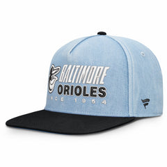 Denim Baltimore Orioles Fanatics Twinbill Snapback Hat