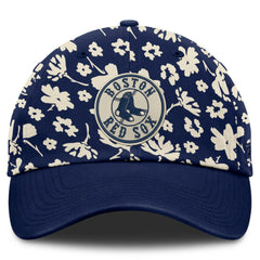 Navy Boston Red Sox Fanatics Women's Blossom Adjustable Hat
