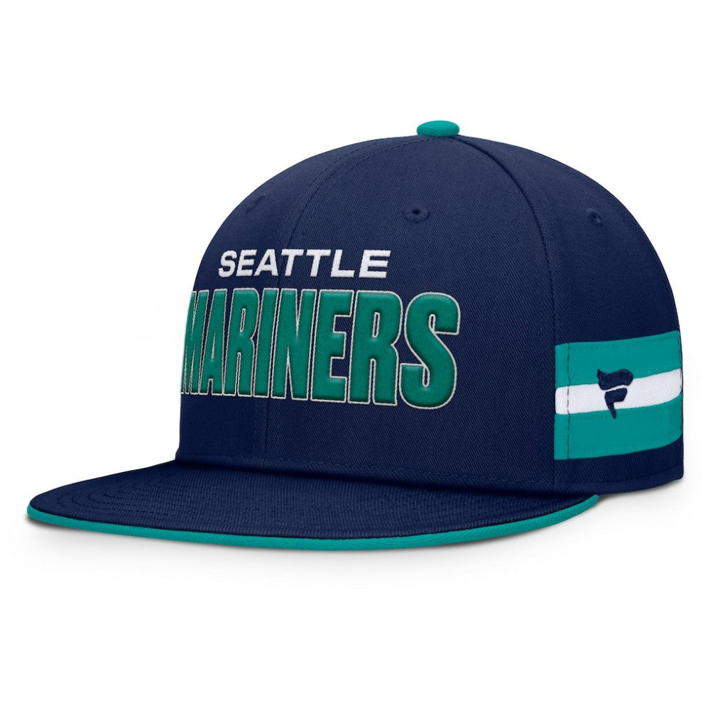Navy Seattle Mariners Fanatics Pick Off Fitted Hat