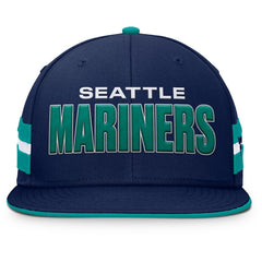Navy Seattle Mariners Fanatics Pick Off Fitted Hat