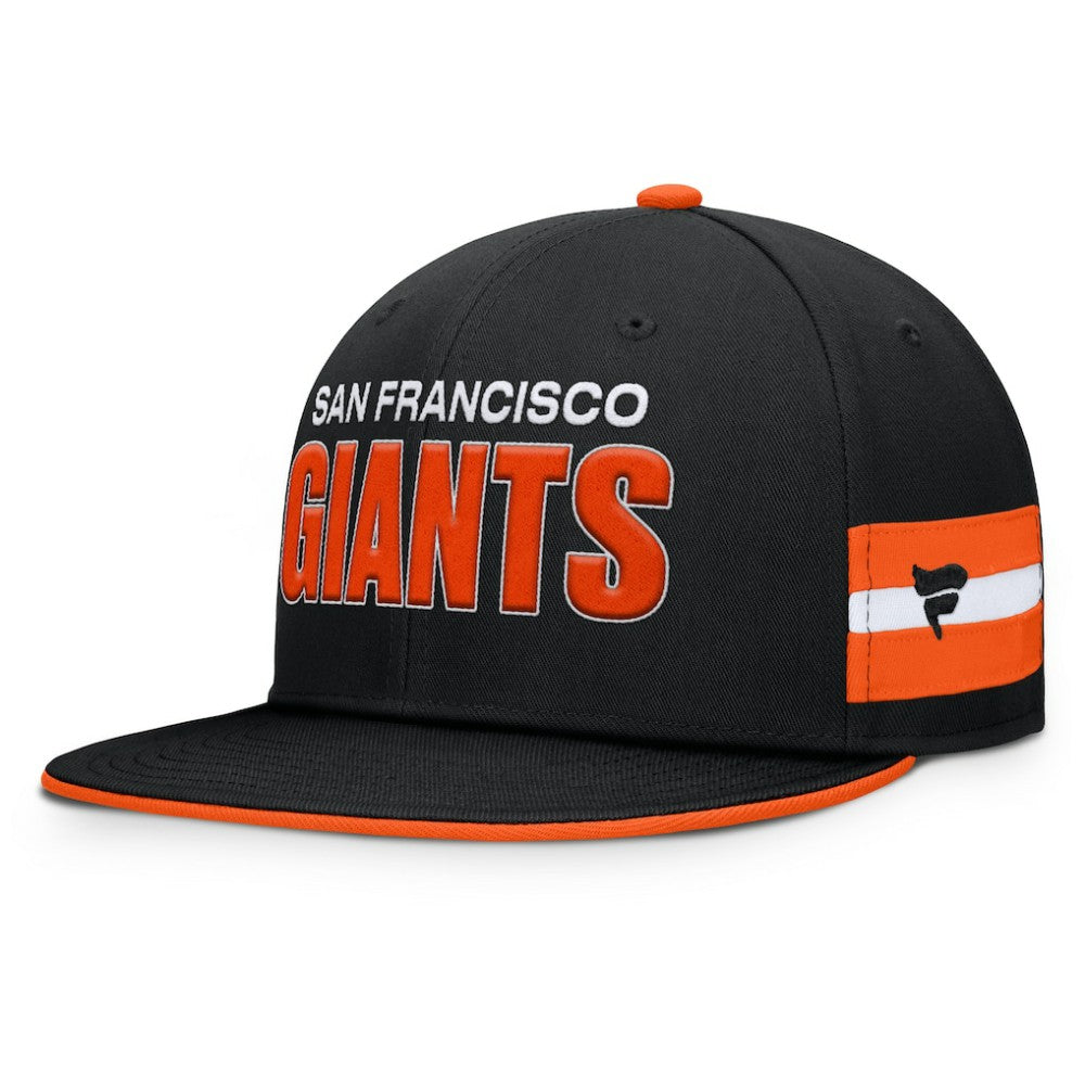 Black San Francisco Giants Fanatics Pick Off Fitted Hat