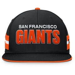 Black San Francisco Giants Fanatics Pick Off Fitted Hat