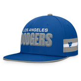 Royal Los Angeles Dodgers Fanatics Pick Off Fitted Hat