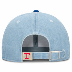 Denim Texas Rangers Fanatics Retire Adjustable Hat
