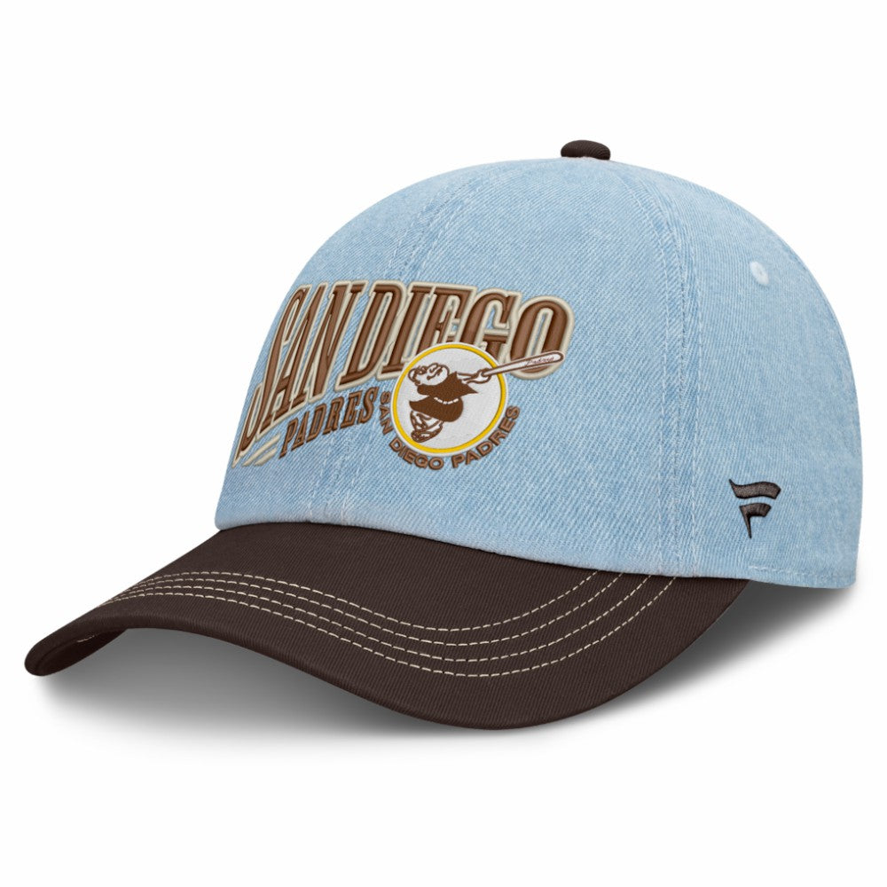 Denim San Diego Padres Fanatics Retire Adjustable Hat