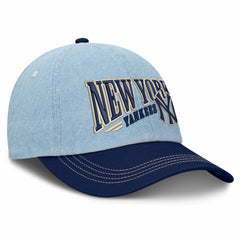 Denim New York Yankees Fanatics Retire Adjustable Hat