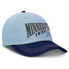 Denim Minnesota Twins Fanatics Retire Adjustable Hat