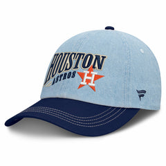 Denim Houston Astros Fanatics Retire Adjustable Hat