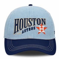 Denim Houston Astros Fanatics Retire Adjustable Hat