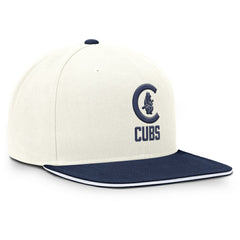 Cream/Navy Chicago Cubs Nike Cooperstown Pro Dri-FIT Snapback Hat