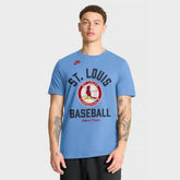 Light Blue St. Louis Cardinals Nike Cooperstown Collection T-Shirt