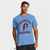 Light Blue Philadelphia Phillies Nike Cooperstown Collection T-Shirt