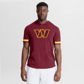 Optimal Play Short Sleeve Hooded T-Shirt - Washington Commanders T-shirts