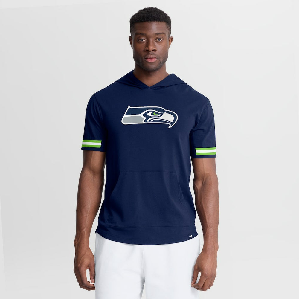Optimal Play Short Sleeve Hooded T-Shirt - Seattle Seahawks T-shirts