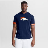 Optimal Play Short Sleeve Hooded T-Shirt - Denver Broncos T-shirts