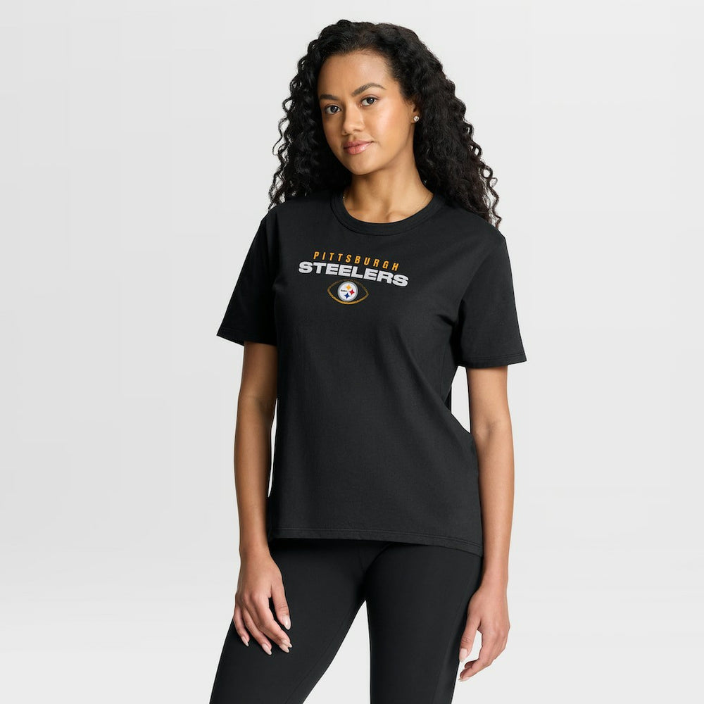 Women's Fade Legacy T-Shirt - Pittsburgh Steelers T-shirts