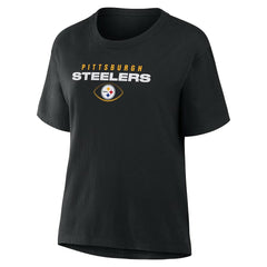 Women's Fade Legacy T-Shirt - Pittsburgh Steelers T-shirts