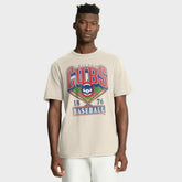 Tan Chicago Cubs Fanatics Stadium Slub T-Shirt