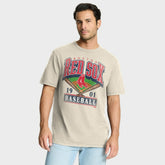 Tan Boston Red Sox Fanatics Stadium Slub T-Shirt