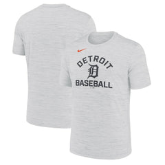 Ash Detroit Tigers Nike Velocity Team City Baseball Dri-FIT T-Shirt