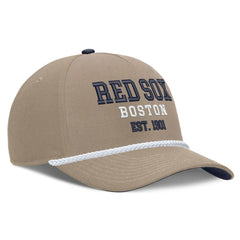 Khaki Boston Red Sox Nike Father's Day Rope Rise Adjustable Hat