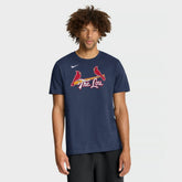 Navy St. Louis Cardinals Nike City Connect Large Logo T-Shirt