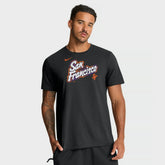 Black San Francisco Giants Nike City Connect Wordmark T-Shirt