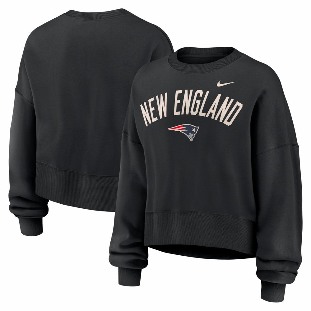 Women's Oversized High Hip Legacy Arch Phoenix Fleece Sweatshirt - New England Patriots Sweatshirts