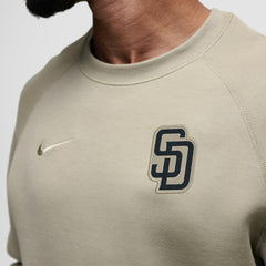 Olive San Diego Padres Nike Tech Fleece Raglan Sweatshirt
